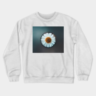 white flower make hope and peace Crewneck Sweatshirt